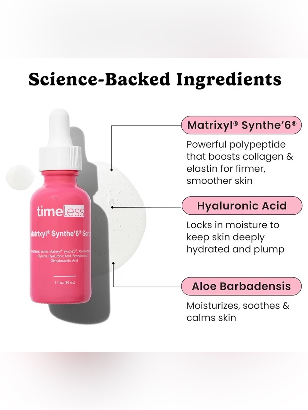 Timeless Skin Care Matrixyl S6 Serum